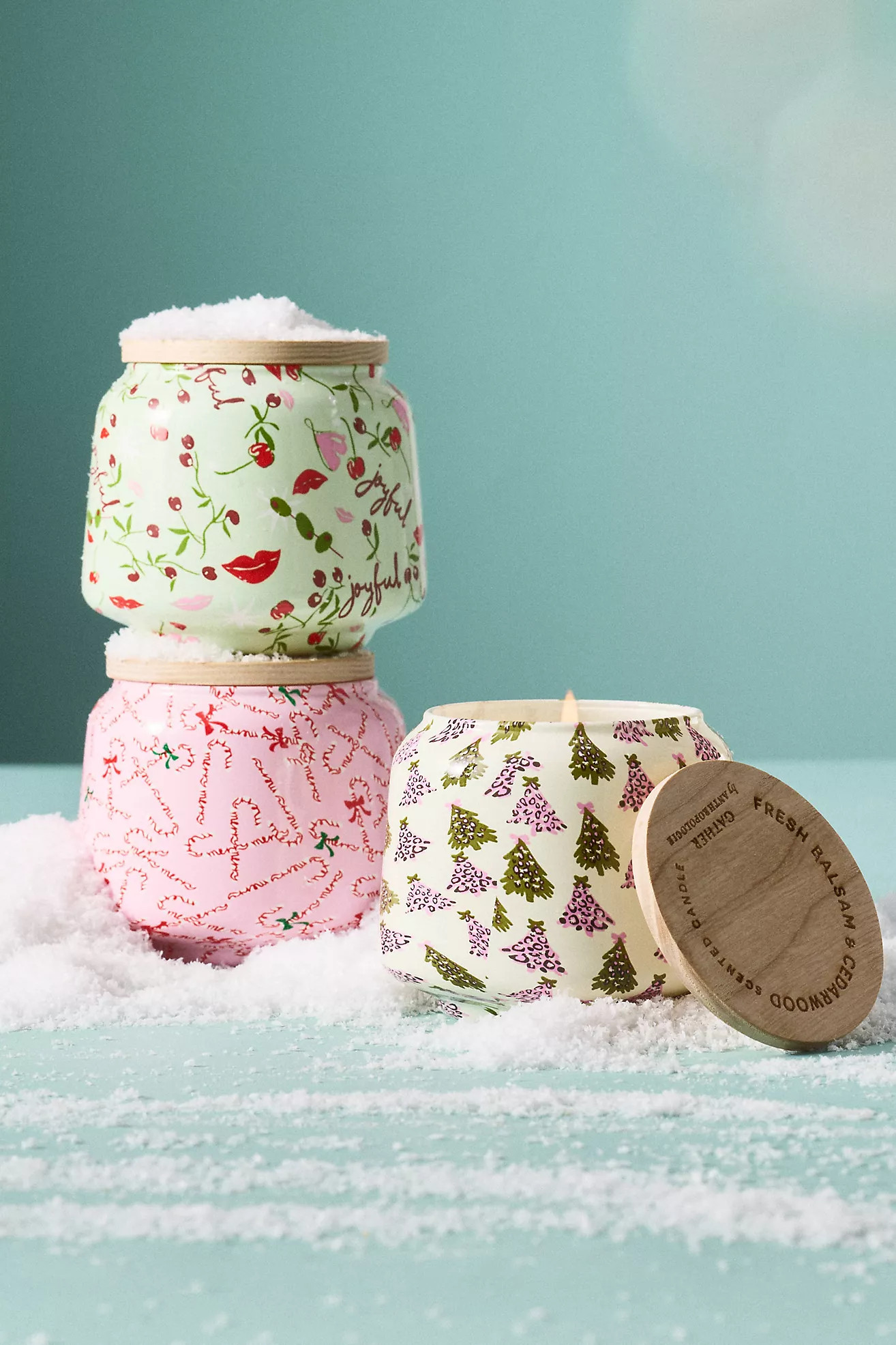 The Mini Gather Candle by Anthropologie: Peppermint Stick | Anthropologie (US)