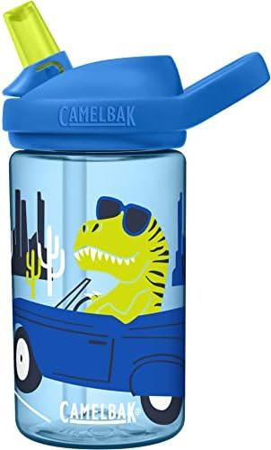 CamelBak Eddy+ 14 oz Kids Water Bottle with Tritan Renew – Straw Top, Leak-Proof When Closed | Amazon (US)