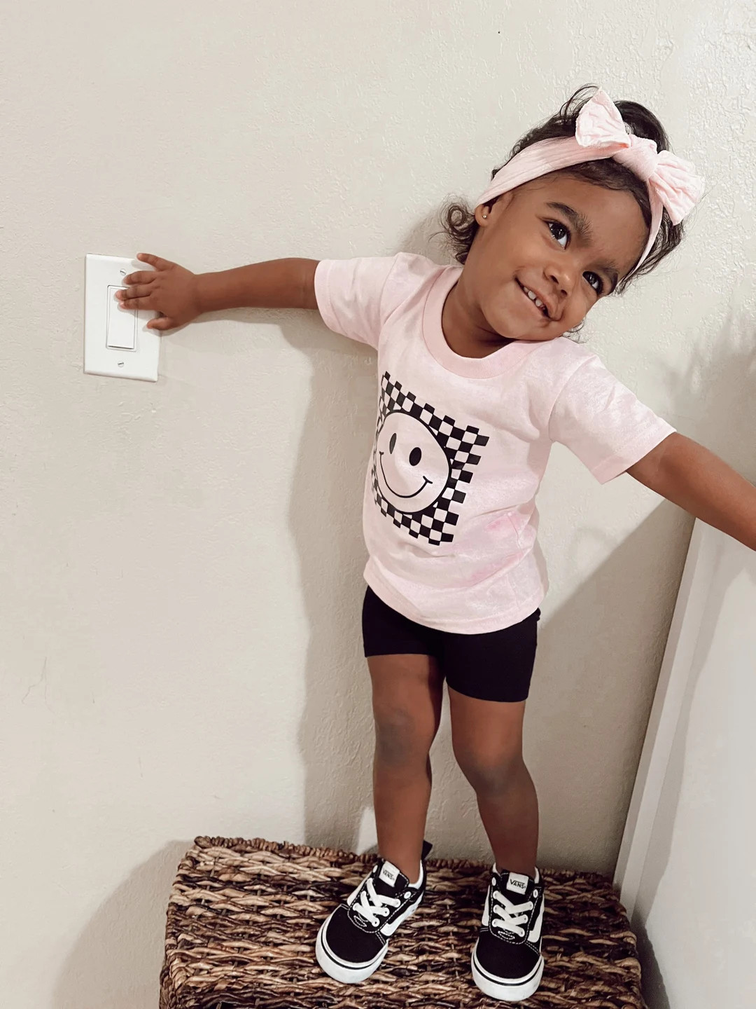 Retro Happy Face Graphic Tee | Custom Made | Kids T-Shirt | Retro | Happy Face | Etsy (US)