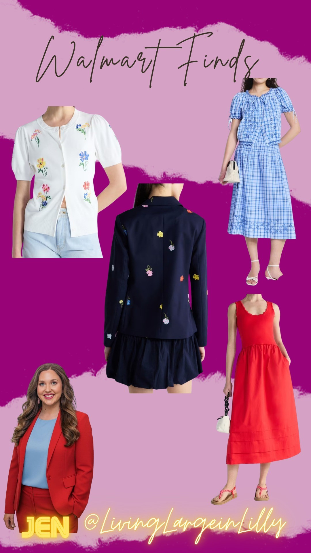 My recent walmart order! #livinglargeinlilly #walmartfashion #freeassembly  #summer #blazer 

#LTKootd #LTKgrwm #LTKMidsize