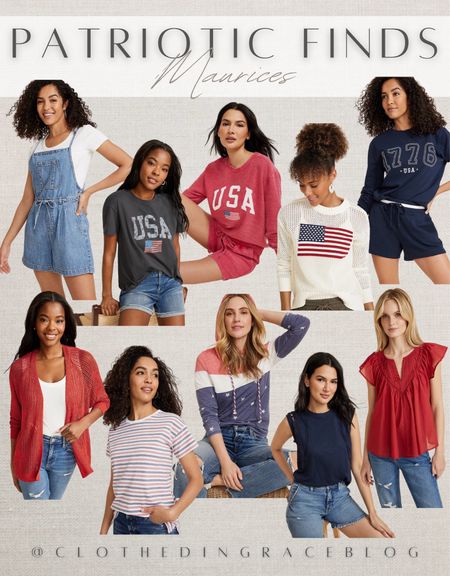 Patriotic finds and it’s all 30% off today! @maurices 


#LTKstyletip #LTKfindsunder50 #LTKsalealert