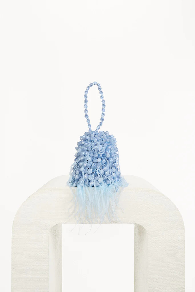 DORY FEATHER BAG - ICE BLUE | Cult Gaia - US