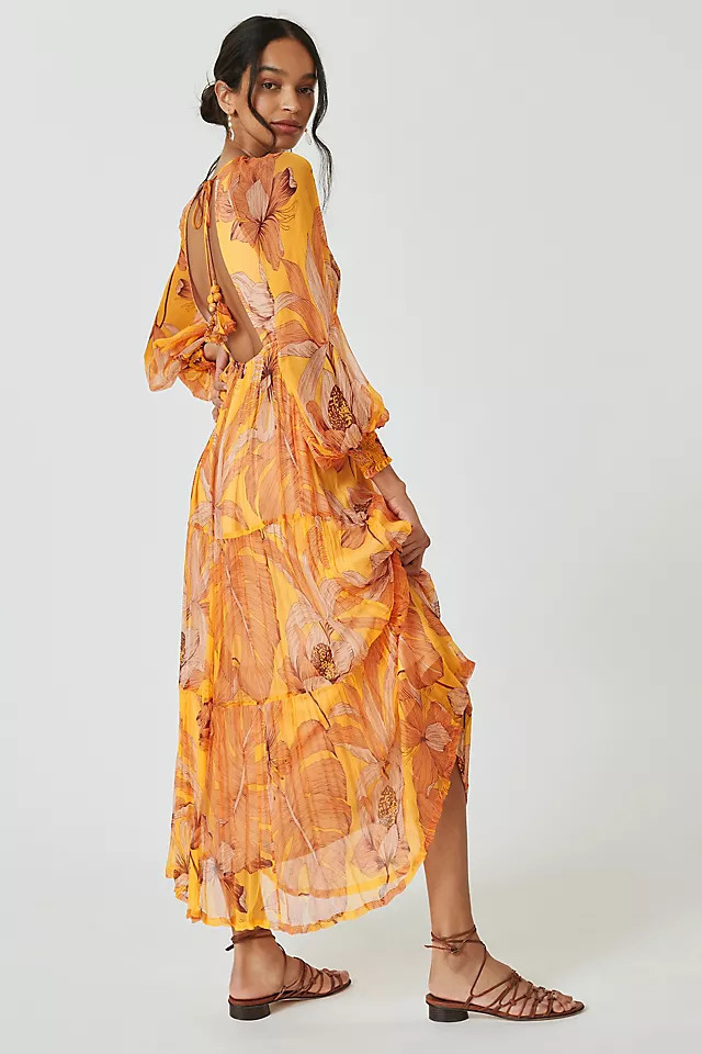 Vineet Bahl Cut-Out Maxi Dress | Anthropologie (US)