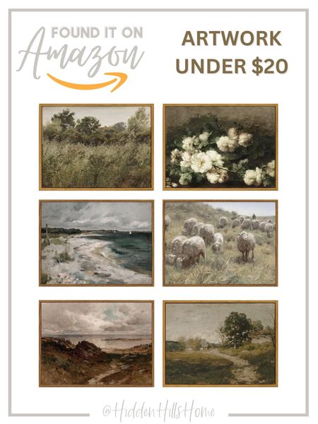 Affordable artwork from amazon! Framed artwork under $20! Affordable home decor finds, home inspiration #amazon

#LTKfindsunder50 #LTKsalealert #LTKhome