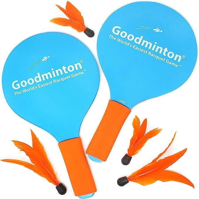 VIAHART Goodminton | The World's Easiest Racket Game | an Indoor Outdoor Year-Round Fun Racquet G... | Amazon (US)