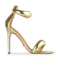 Kazz Gold Nappa Metallic 11cm Heels | Tony Bianco (Global)