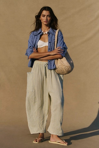 Quinn Striped Pants | Free People (Global - UK&FR Excluded)