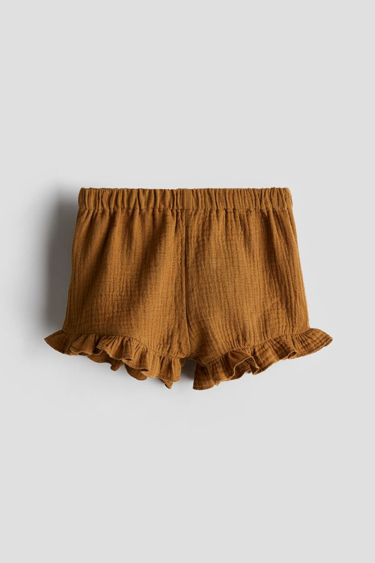 Cotton Muslin Shorts | H&M (US + CA)