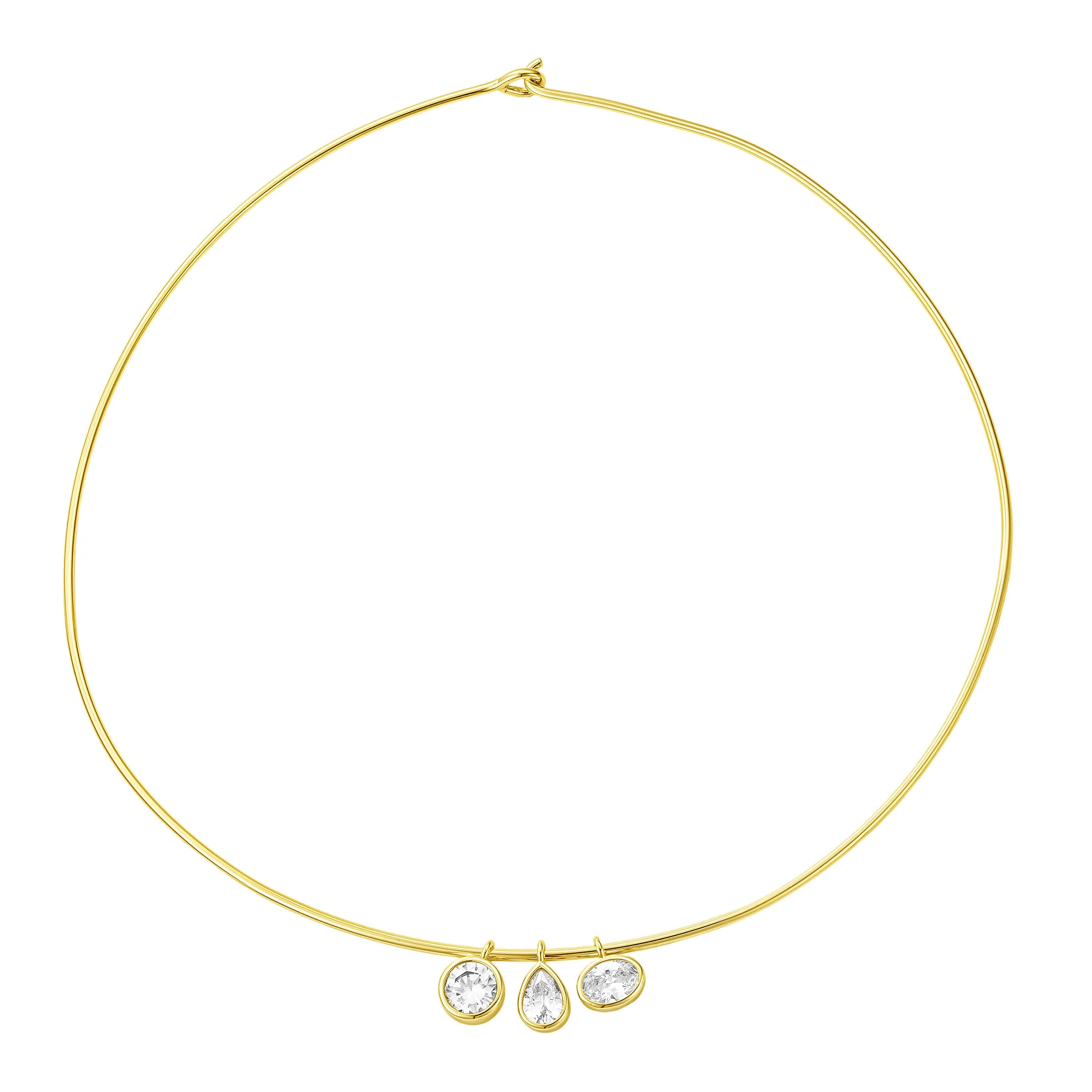 Water-Resistant Fixed Necklace – Sleek & Timeless | WAAWEES | WAAWEES