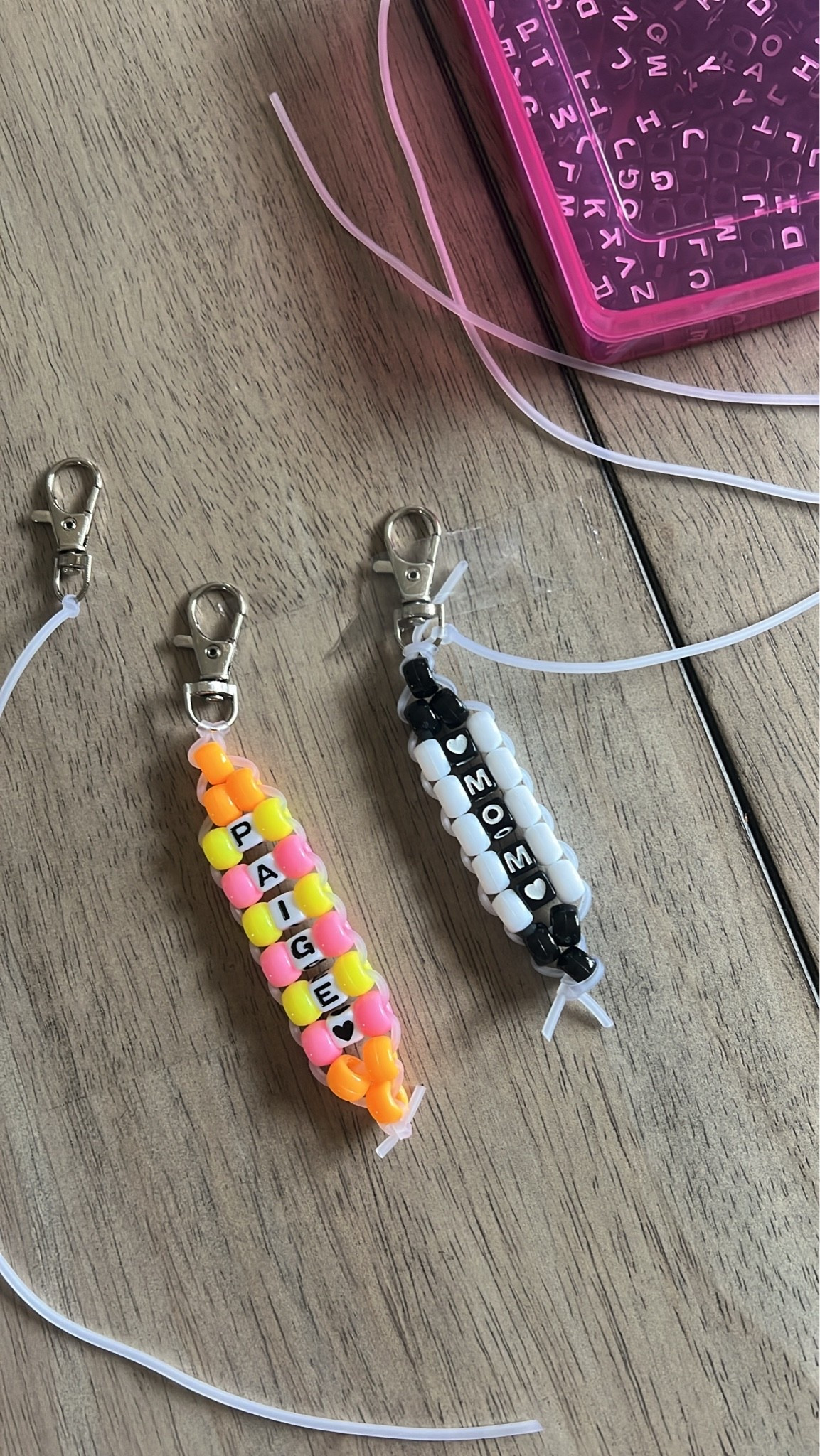 Current obsession: pony bead keychains 🎀

#LTKmomlife