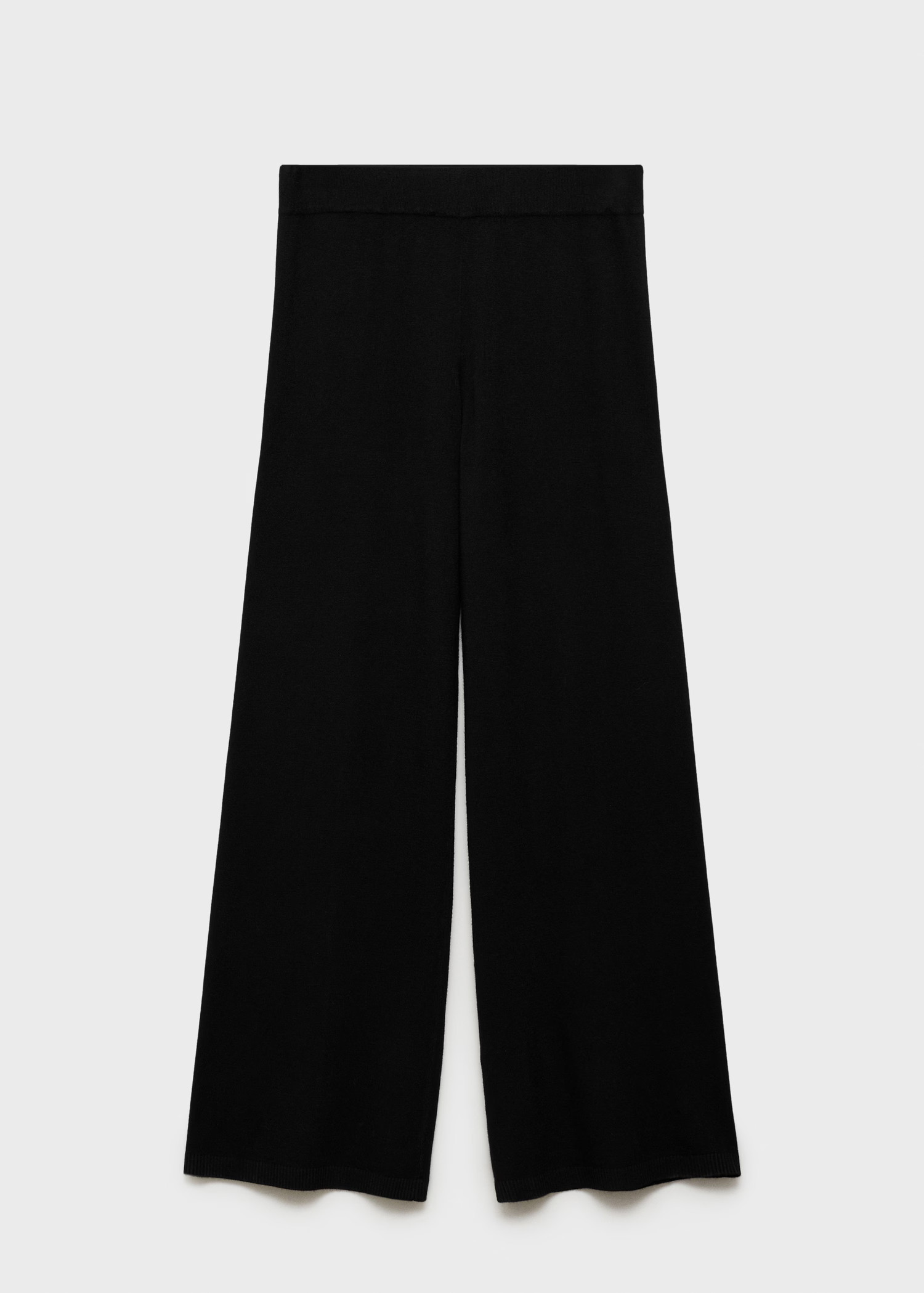 Fine-knit wideleg trousers - Women | MANGO USA | Mango (US/MX/AU)