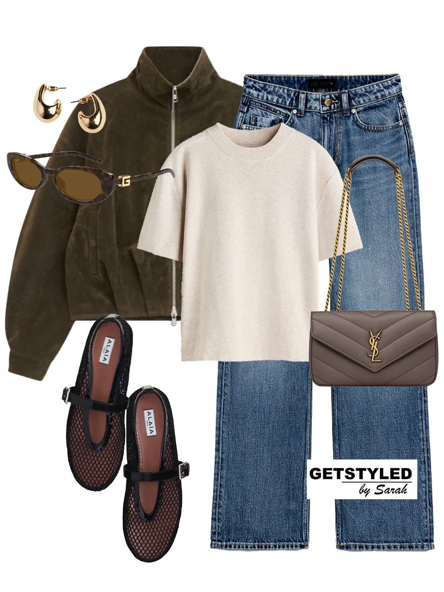Suede bomber jacket 🫒

#suede #fallfashion #autumn #jeans

#LTKautumn #LTKstyletip #LTKshoes