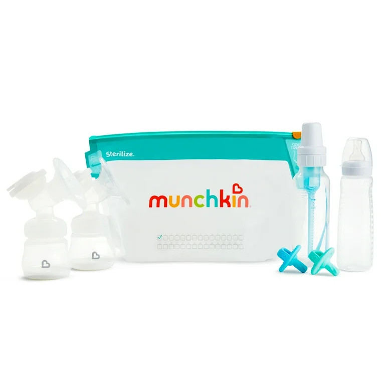 Munchkin® Sterilize™ Jumbo Baby Bottle Steam Sterilizer Bags, 6 Pack | Walmart (US)