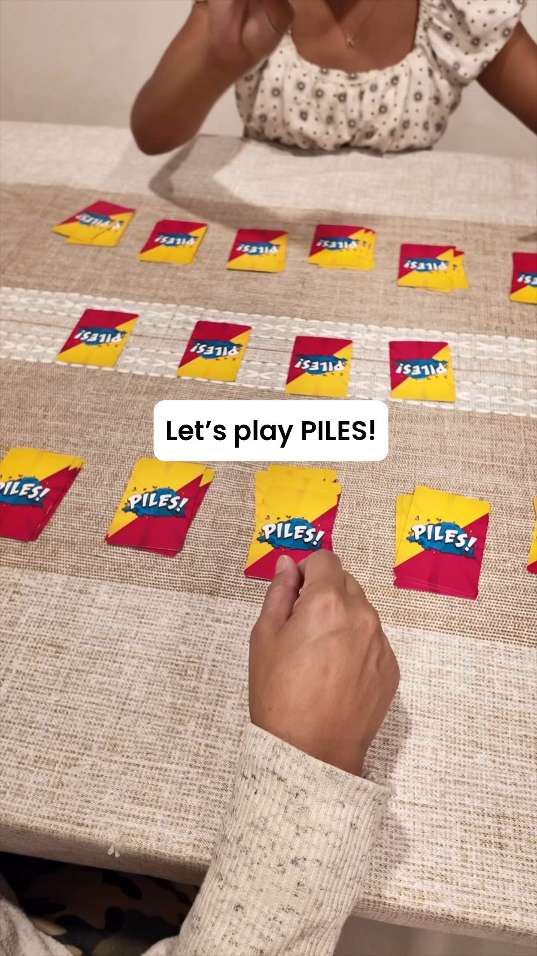 Piles is the card game every family needs this holiday season — easy to learn, quick to play, and guaranteed laughs! Linking it here for your next family night or stocking stuffer idea.
#FamilyFun #GiftIdeasForKids #MomLife 


#LTKKids #LTKFamily #LTKHoliday