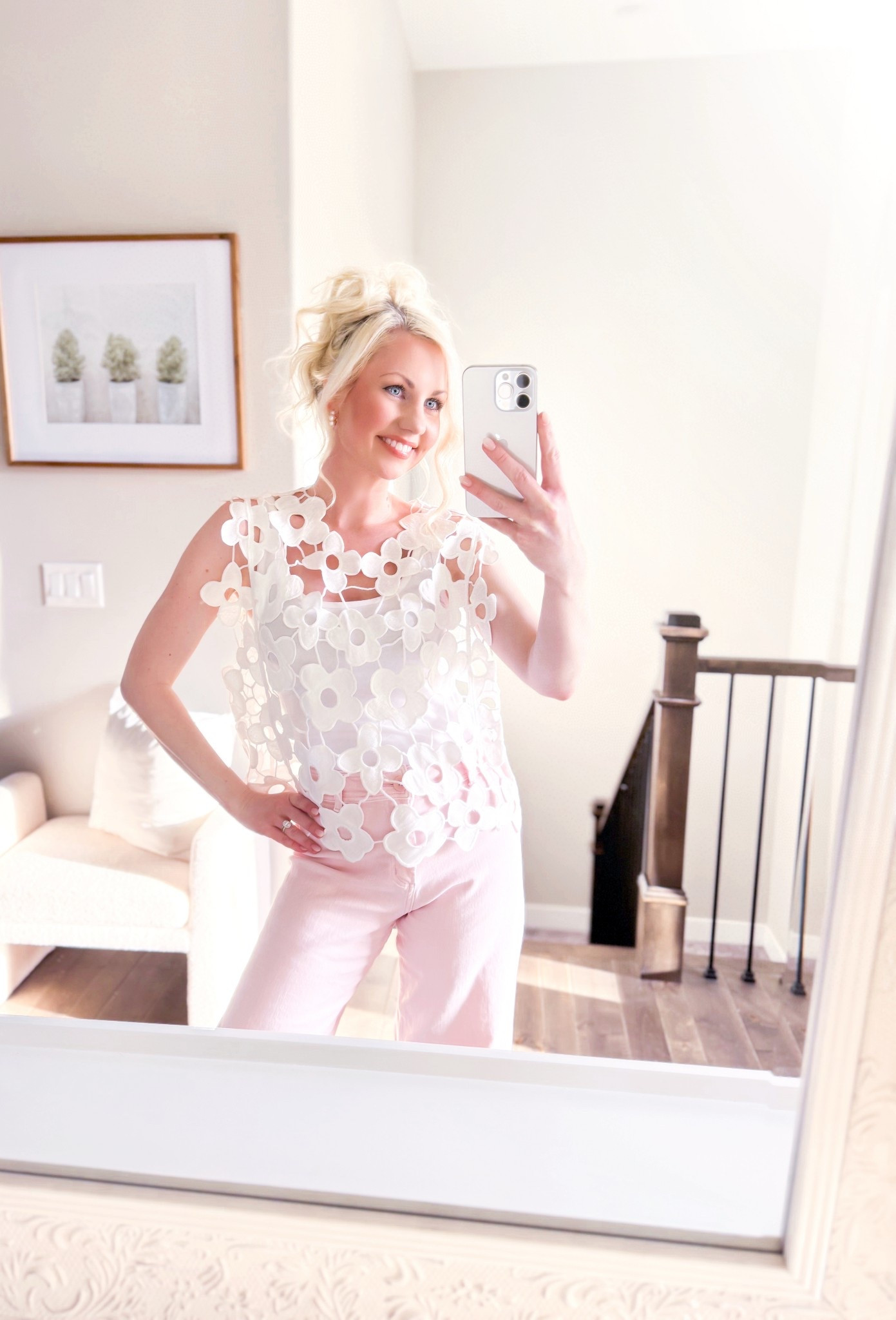 Florals for spring…groundbreaking. 🌸