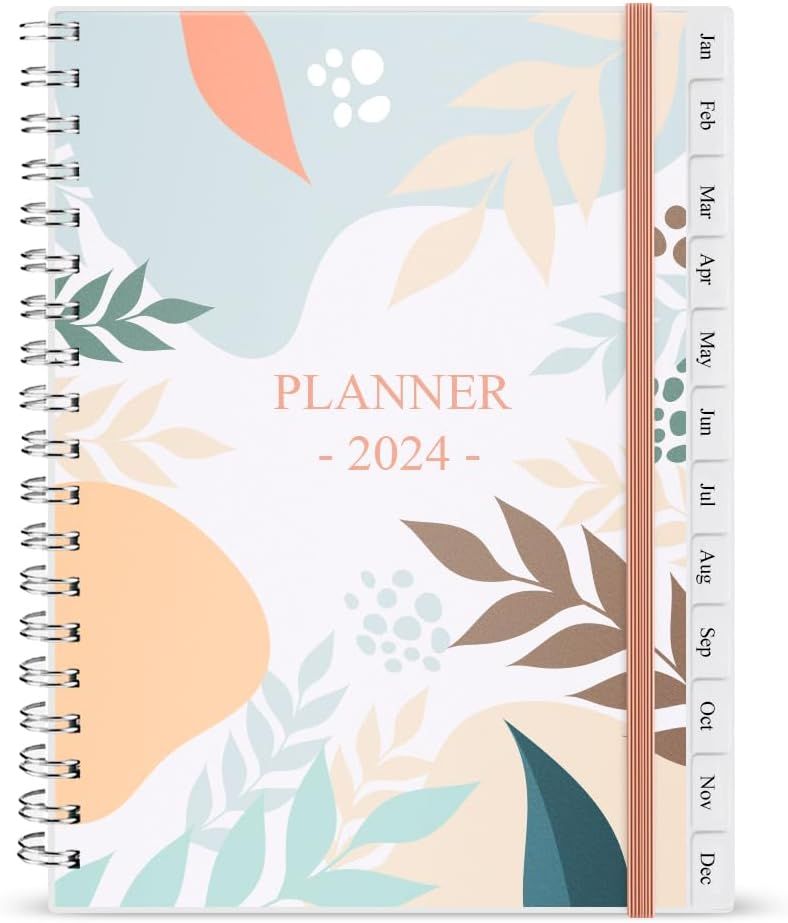 2024 Planner - Weekly & Monthly Planner Runs January 2024 to December 2024, 6.25" x 8.25", 12 Mon... | Amazon (US)