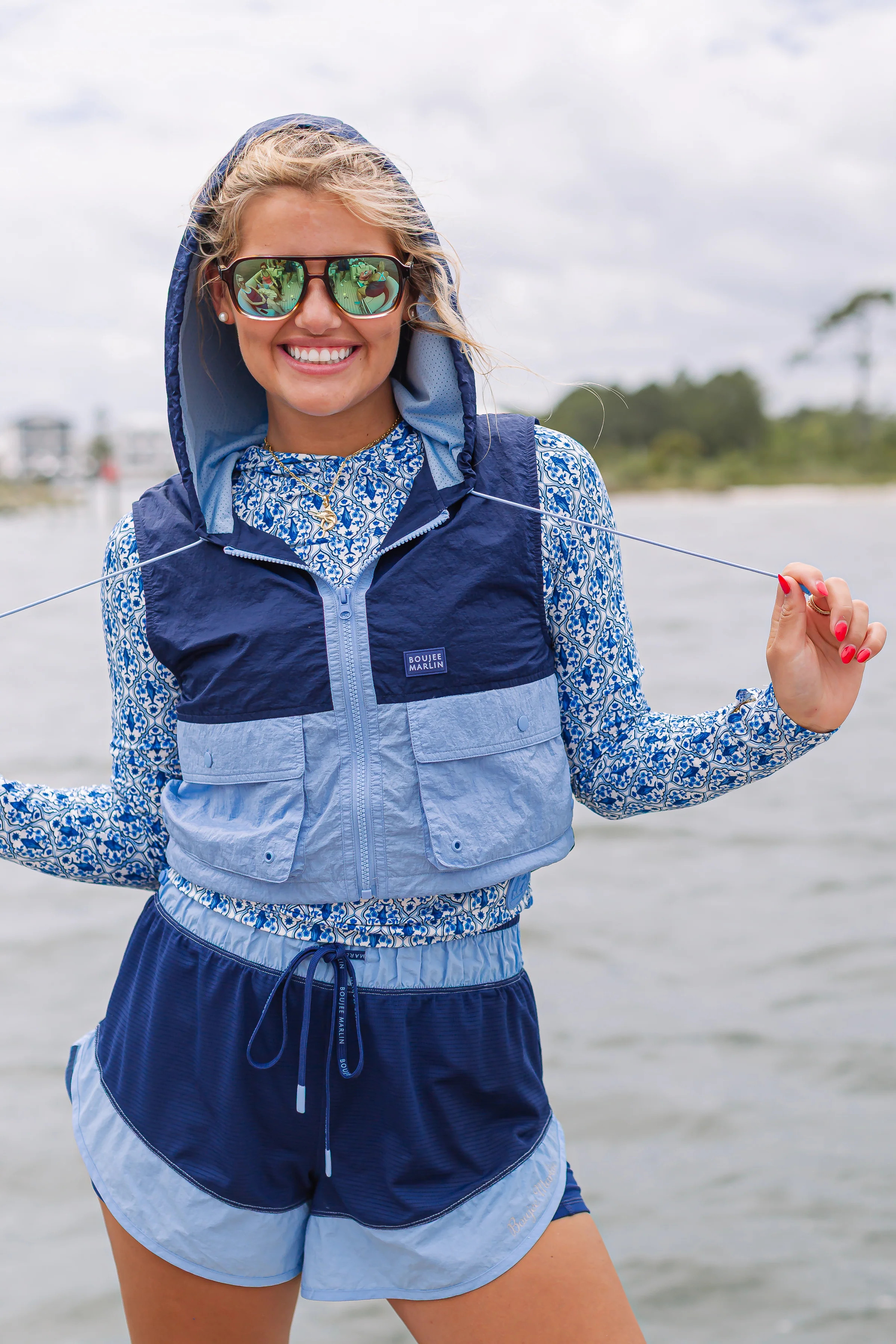 Tackle Vest - Deep Sea | Boujee Marlin