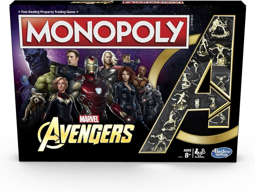 Hasbro Gaming Monopoly: Marvel Avengers Edition Board Game for Ages 8 and Up | Amazon (US)