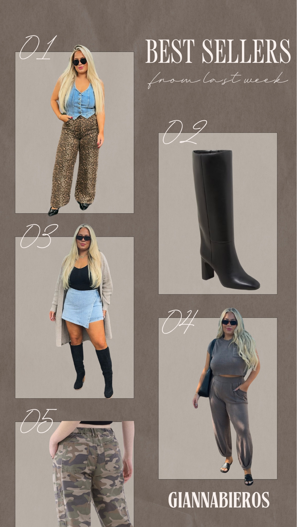 Best sellers from last week!!

#mostloved #mostpurchased #bestsellers #whatyouloved

#LTKStyleTip #LTKMidsize #LTKSeasonal