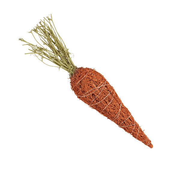 Large Woven Light-Up Carrot | Mud Pie