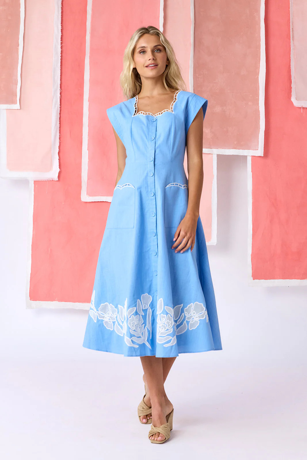 Rivie Dress | Fit-and-Flare Summer Dress with Pockets | CROSBY by Mollie Burch | CROSBY by Mollie Burch