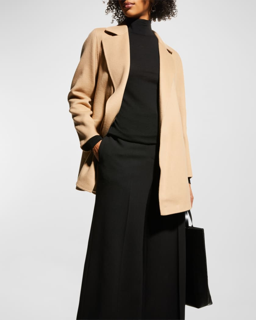 Theory Clairene New Divide Wool-Cashmere Jacket | Neiman Marcus