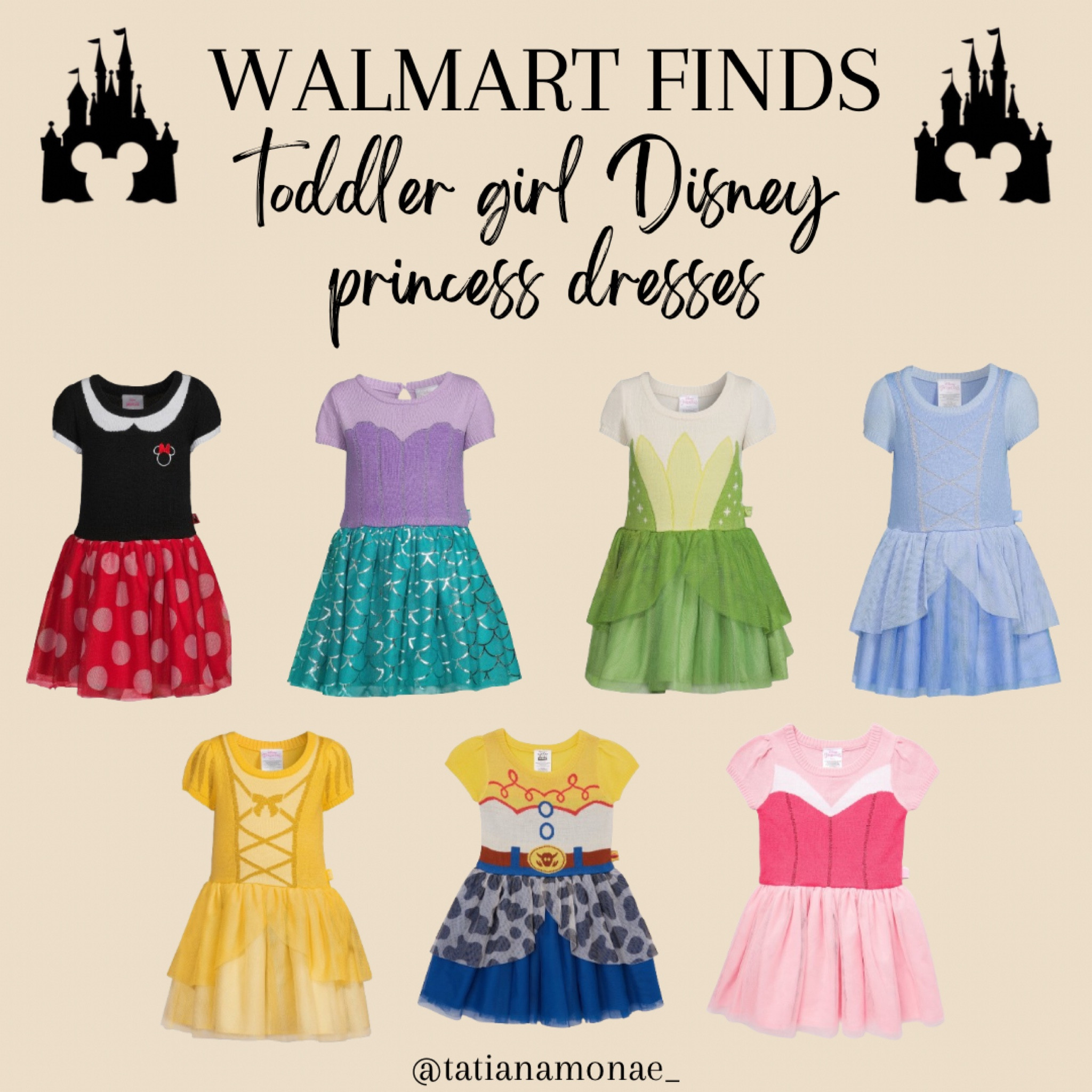 Disney princess dresses at Walmart! Perfect for the Disney parks, a Disney cruise, a birthday party, or just everyday wear ☺️

#LTKkids #LTKbaby #LTKstyletip