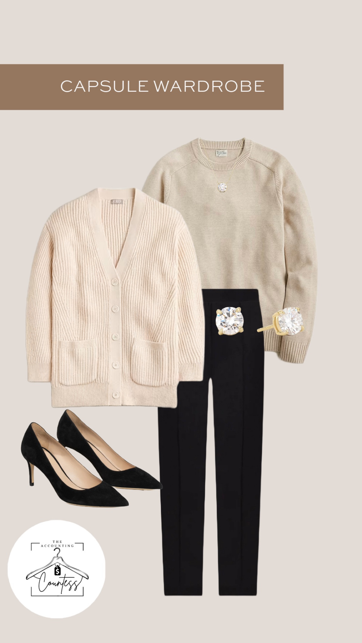 Capsule wardrobe work outfit 

#LTKworkwear #LTKshoecrush