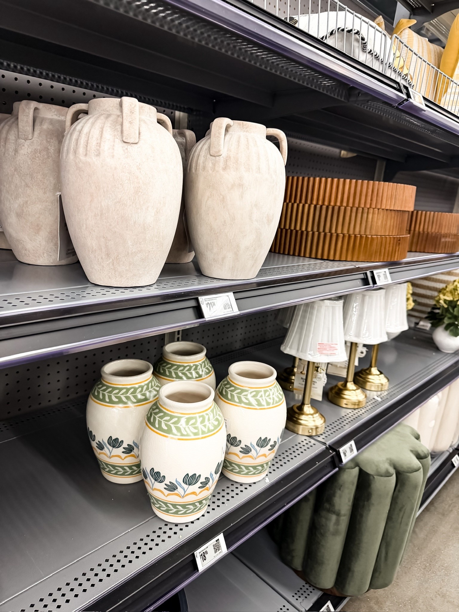 These home finds feel way more expensive than they are. The textured neutral vases are so good for layering on shelves or styling a console, and I love mixing them with the patterned pieces for a little contrast. Such an easy way to elevate your space without overthinking it

home decor finds, neutral home decor, shelf styling, vase styling, affordable home decor, themominstyle 

#LTKSeasonal #LTKHome #LTKMothersDay