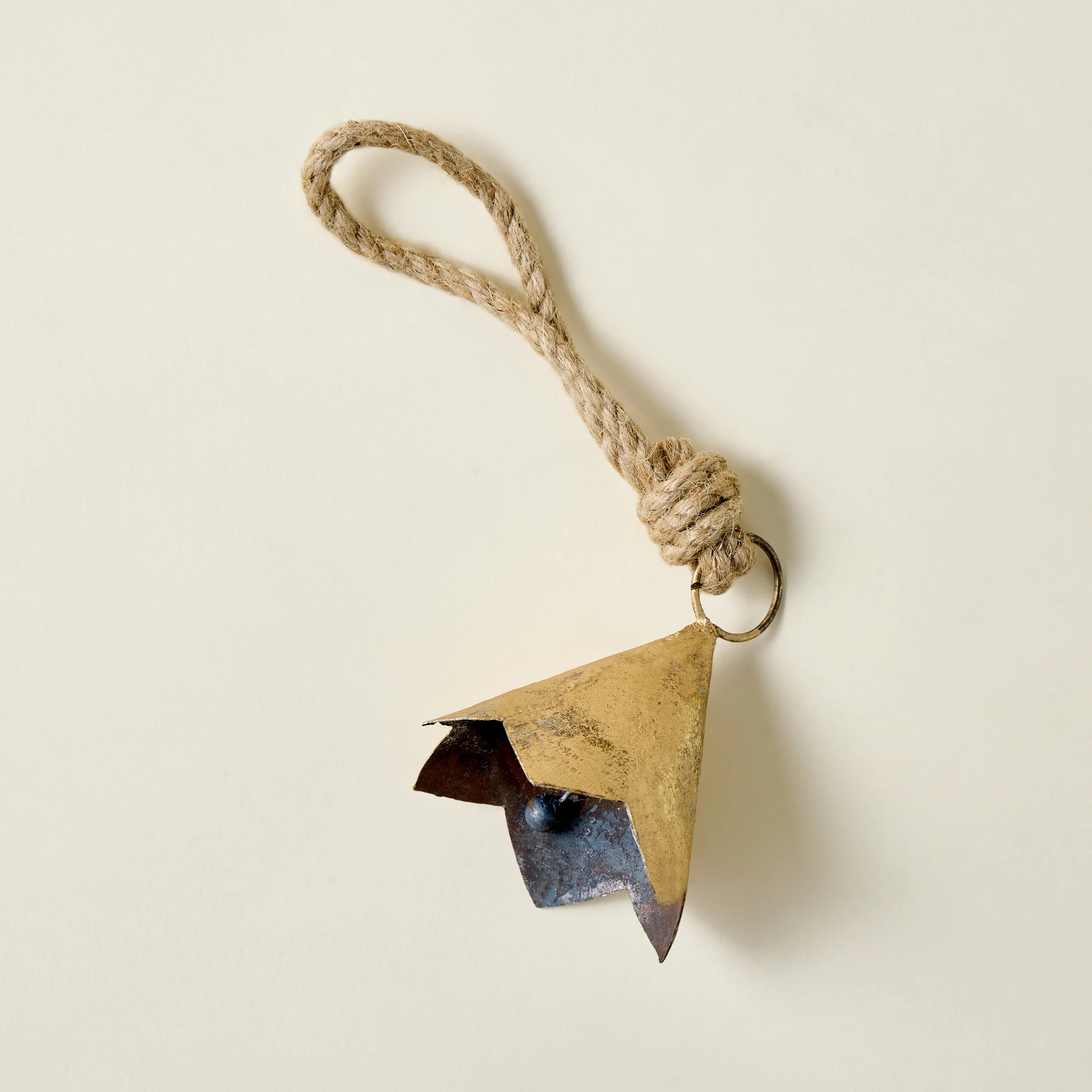 Scallop Iron Bell Ornament | Kate Marker Home