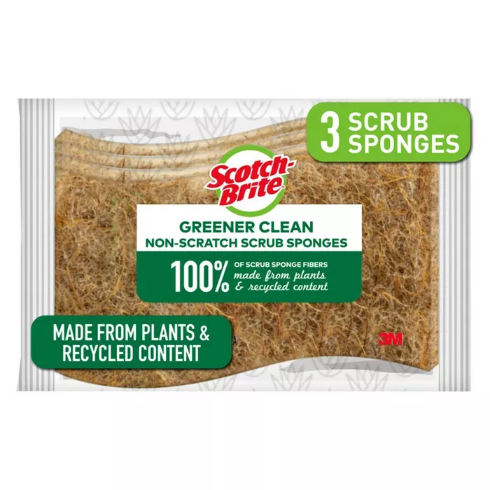 Scotch-Brite® Greener Clean Scrub Sponge | Target