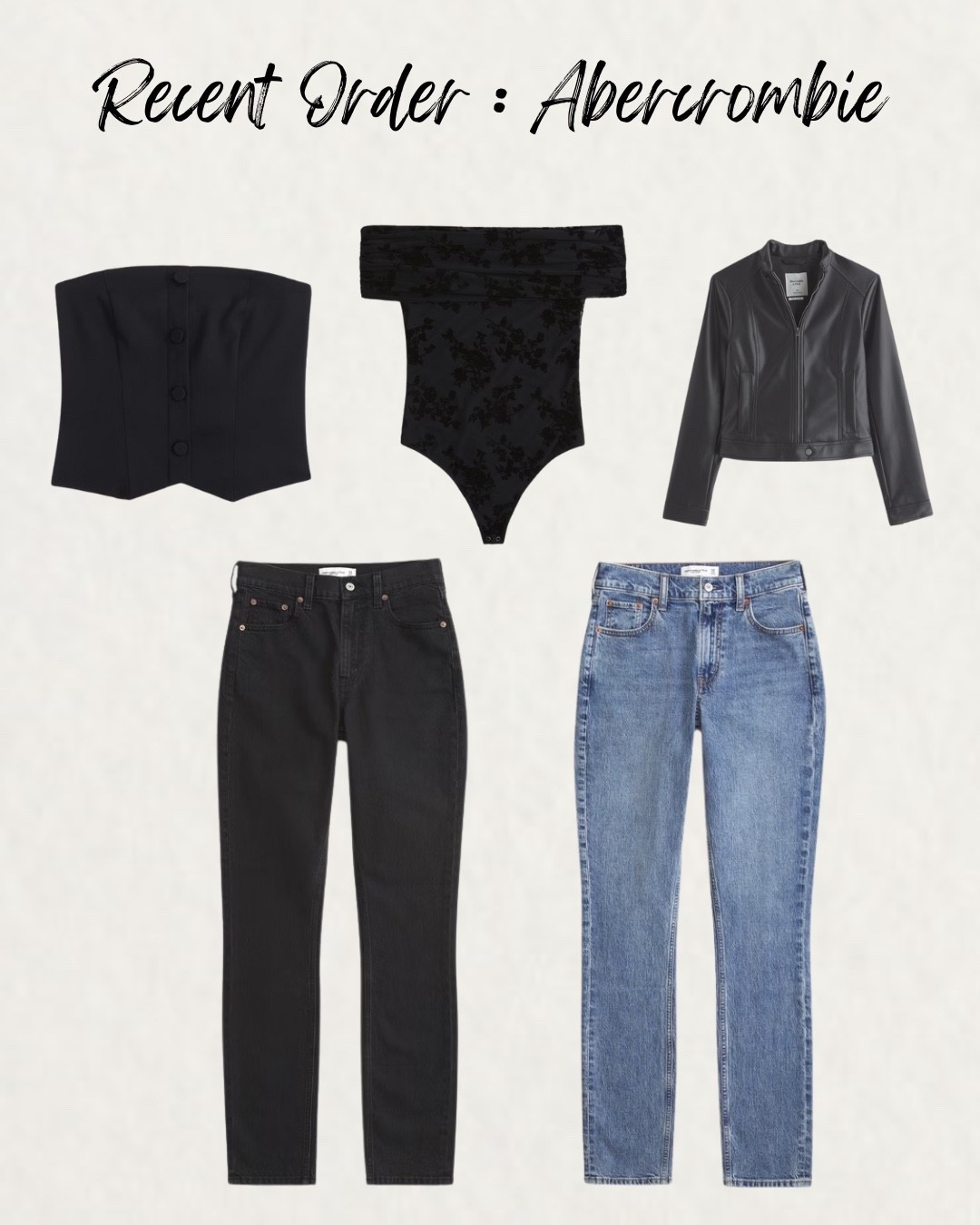 Recent Order From Abercrombie / What’s On The Way / Abercrombie Haul / Abercrombie Outfits

#LTKFindsUnder100 #LTKFindsUnder50 #LTKootd