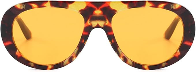 Retro Oversized Aviator Sunglasses for Women Vintage Trendy 70s Large Aviators Sun Glasses UV Pro... | Amazon (US)