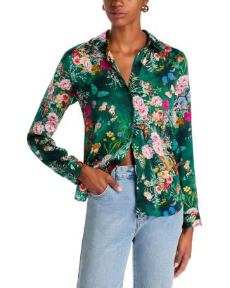 L'AGENCE Tyler Silk Blouse  | Bloomingdale's Women | Bloomingdale's (US)