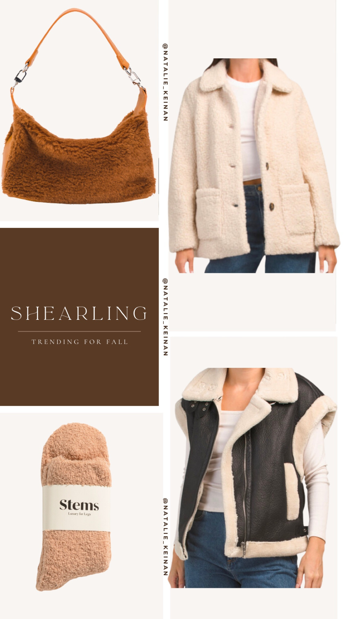 Trending for fall-
Shearling & faux fur 


#LTKFindsUnder50 #LTKStyleTip #LTKSaleAlert