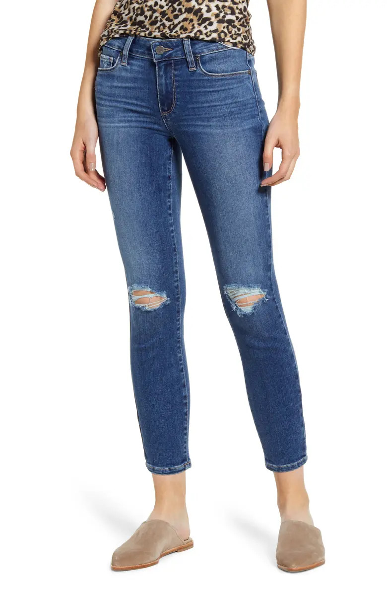 Verdugo Ripped Crop Skinny Jeans | Nordstrom