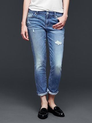 AUTHENTIC 1969 destructed best girlfriend jeans | Gap US