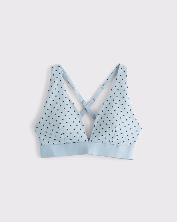 YPB Restore Rib Triangle Bra | Abercrombie & Fitch (US)