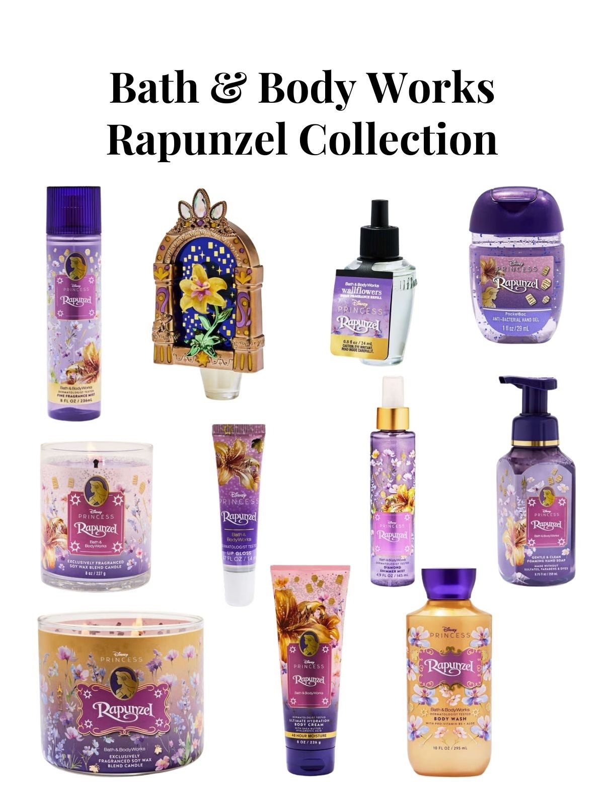 Here’s what’s still in stock of the Bath & Body Works Rapunzel collection 💜☀️🦎

#LTKHome #LTKBeauty #LTKSpringSale