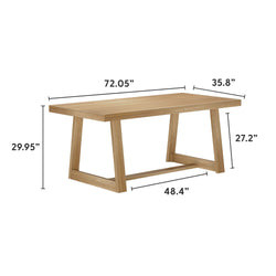 Classic Dining Table - 72 | Plank+Beam