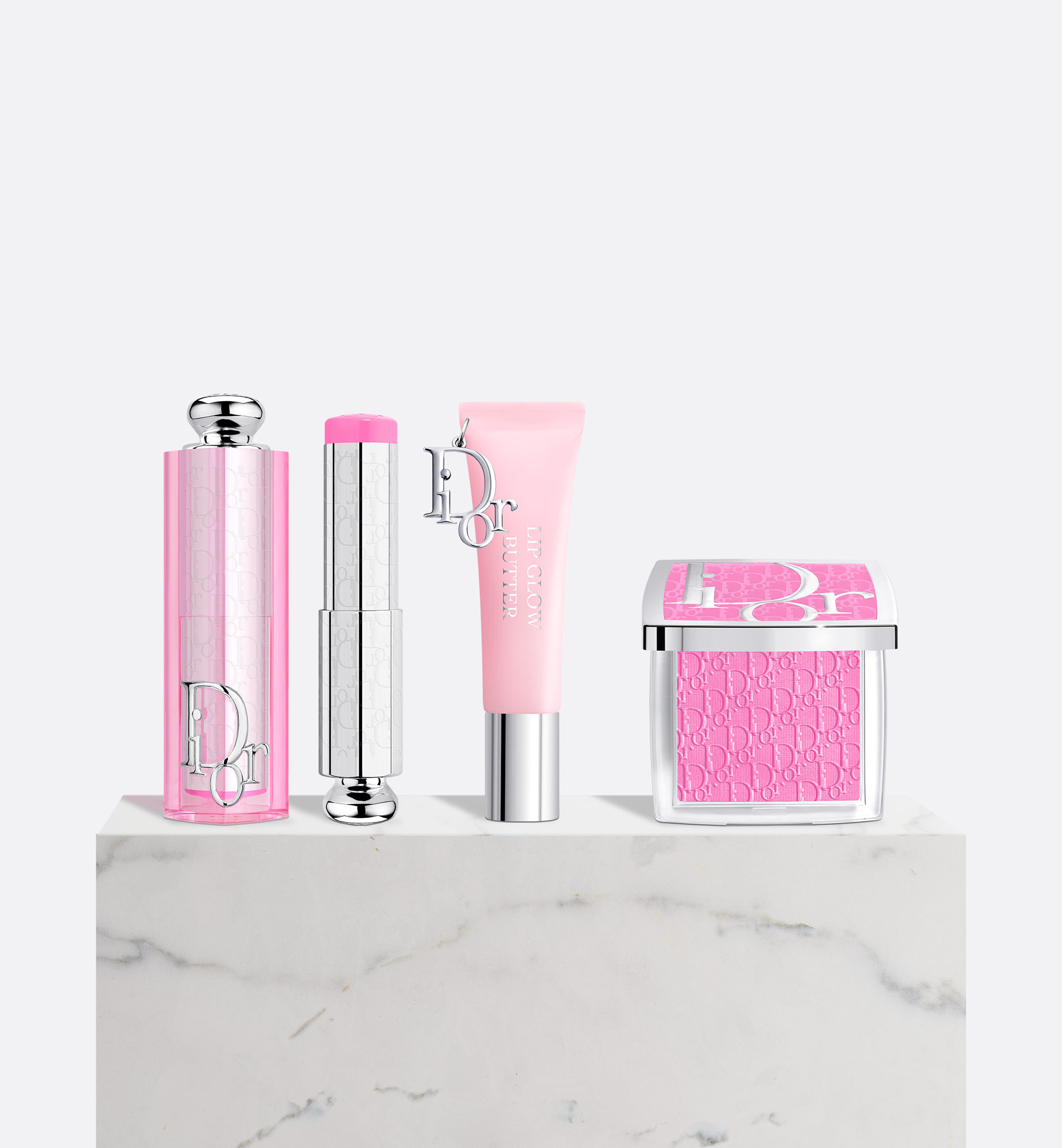 Glow Makeup Trio Gift Set - Rosy Glow Stick, Rosy Glow Blush and Lip Glow Butter | Christian Dior Parfums UK