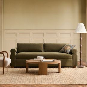 Pierce & Ward Channeled Sofa (92") | West Elm (US)