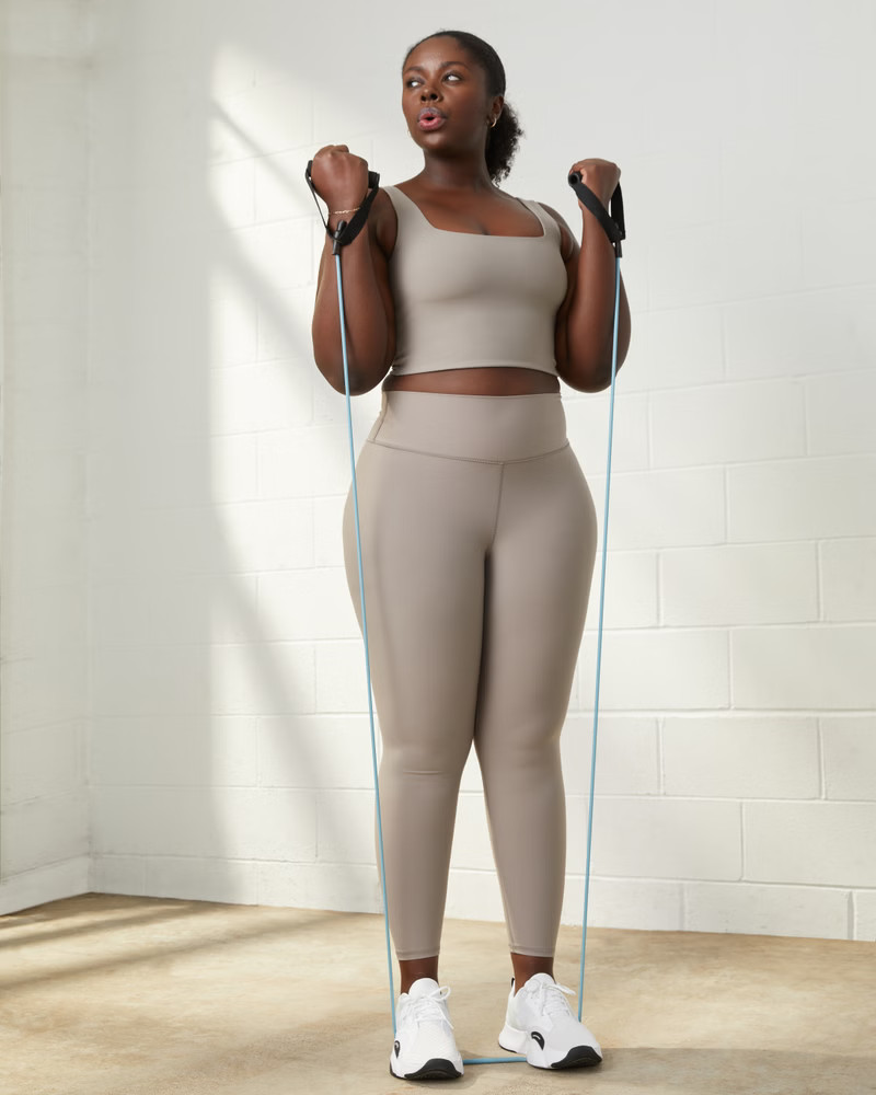 YPB Squareneck Slim Tank | Abercrombie & Fitch (US)