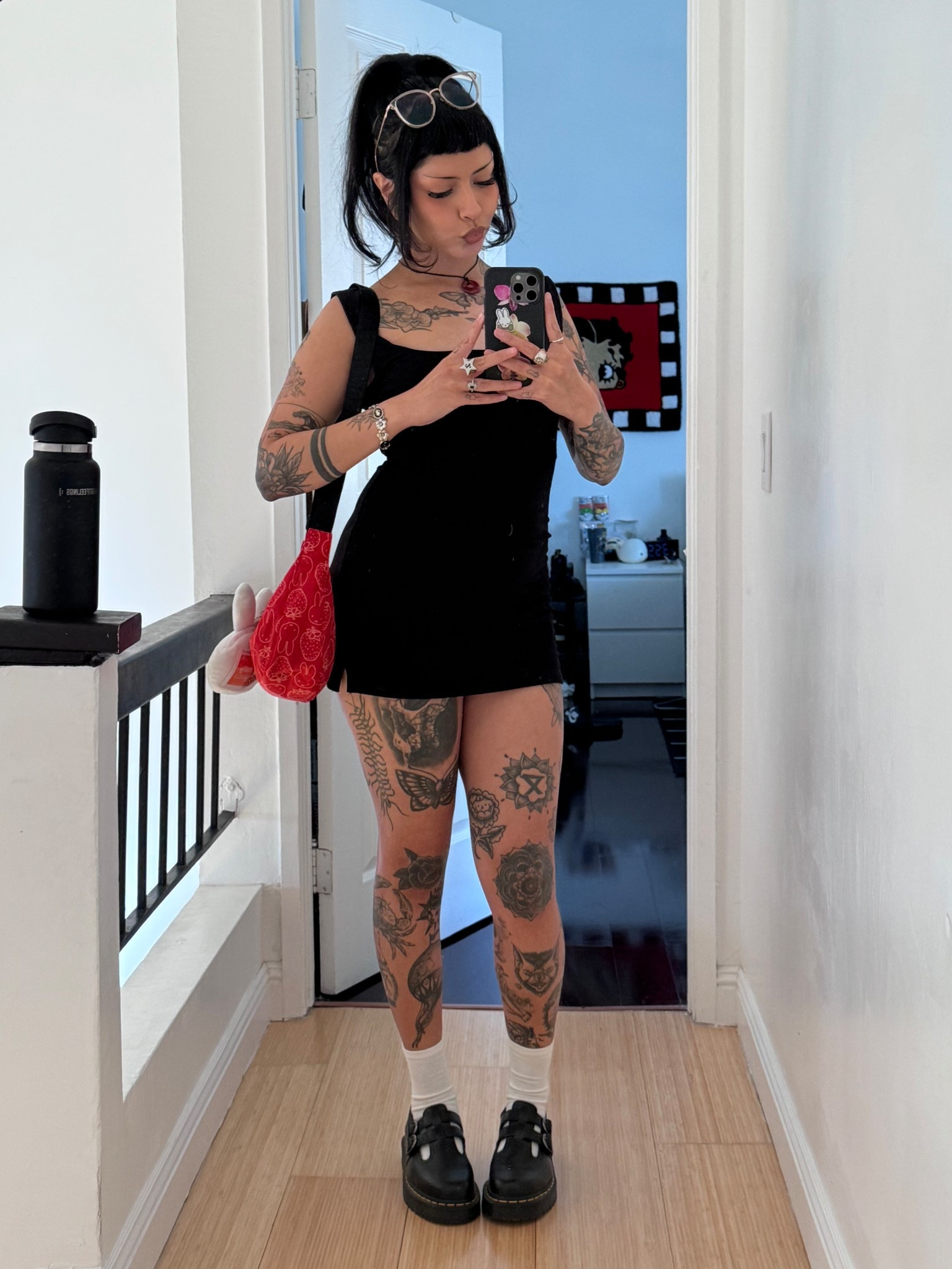 #ootd <33 baggu x miffy bag 🍓 (sold out)