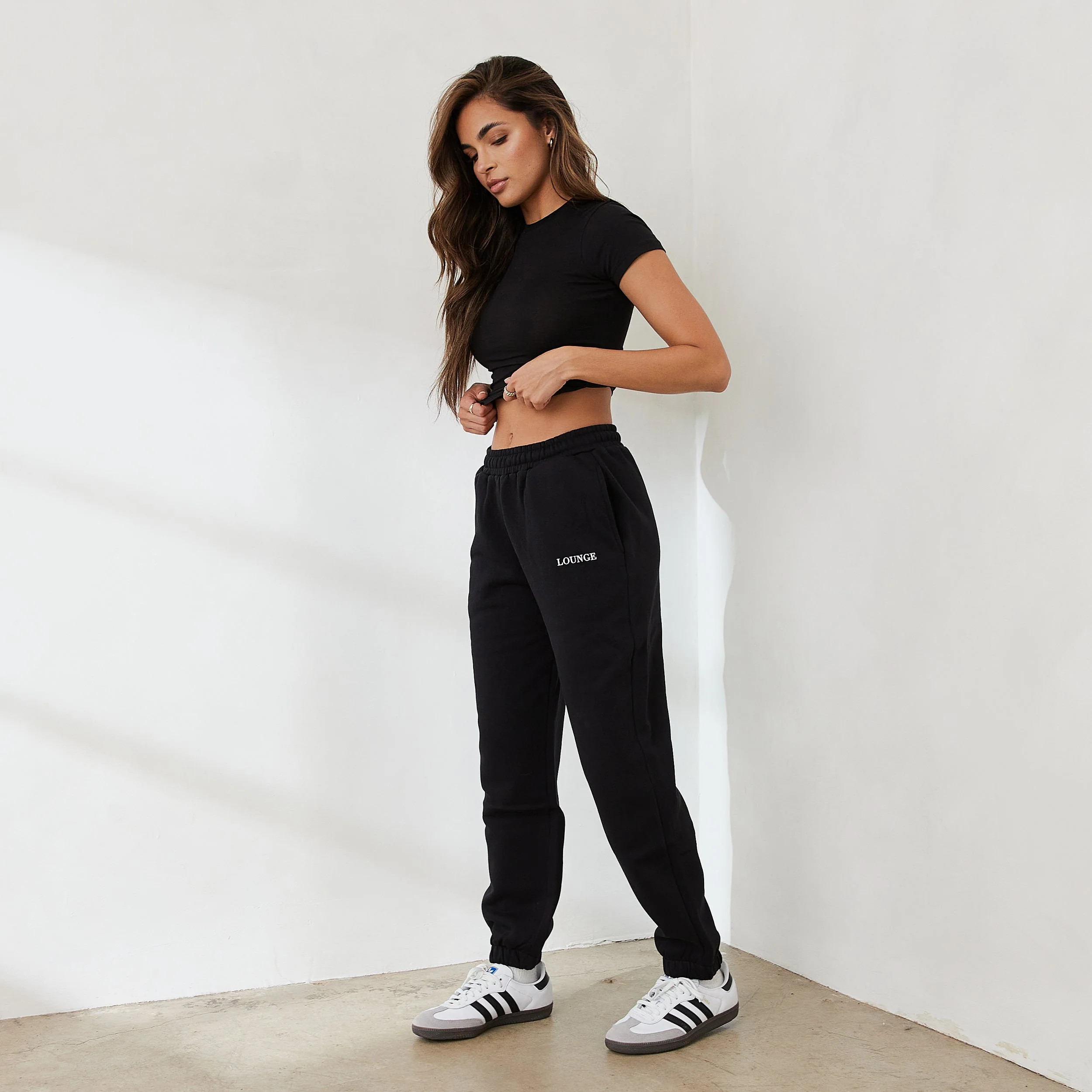 Essential Joggers - Black | Lounge UK