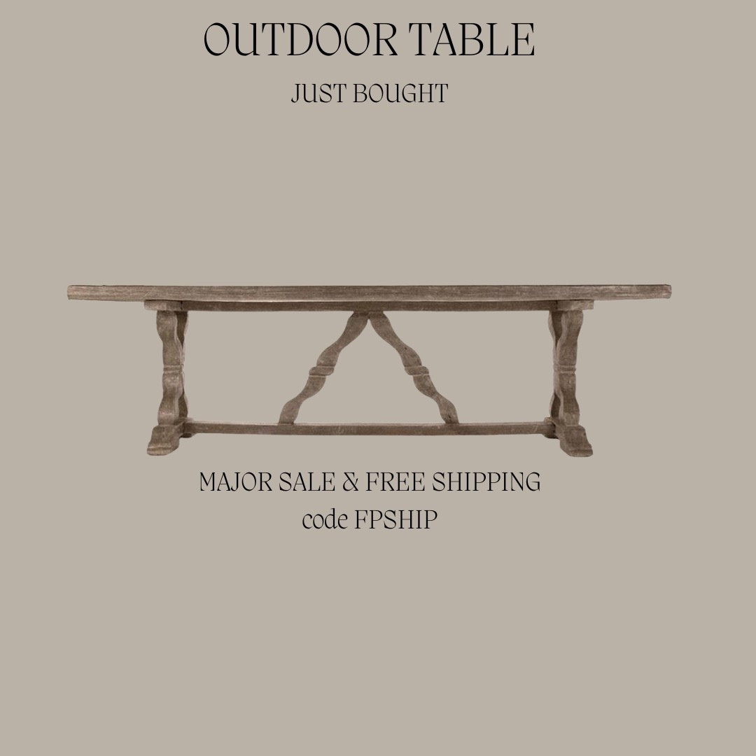 This outdoor table is on major sale right now! I was going to wait till next year, but I love the style and with the sale and free shipping. I just bought!  Use code FPSHIP for free shipping!

#LTKSaleAlert #LTKHome #LTKFamily