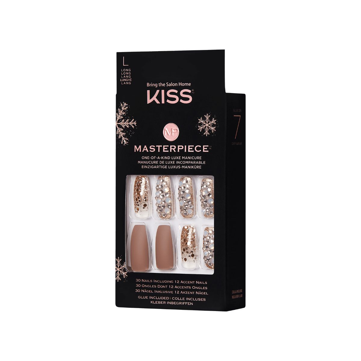 KISS Masterpiece Holiday Nails - Dolce Vita | KISS, imPRESS, JOAH