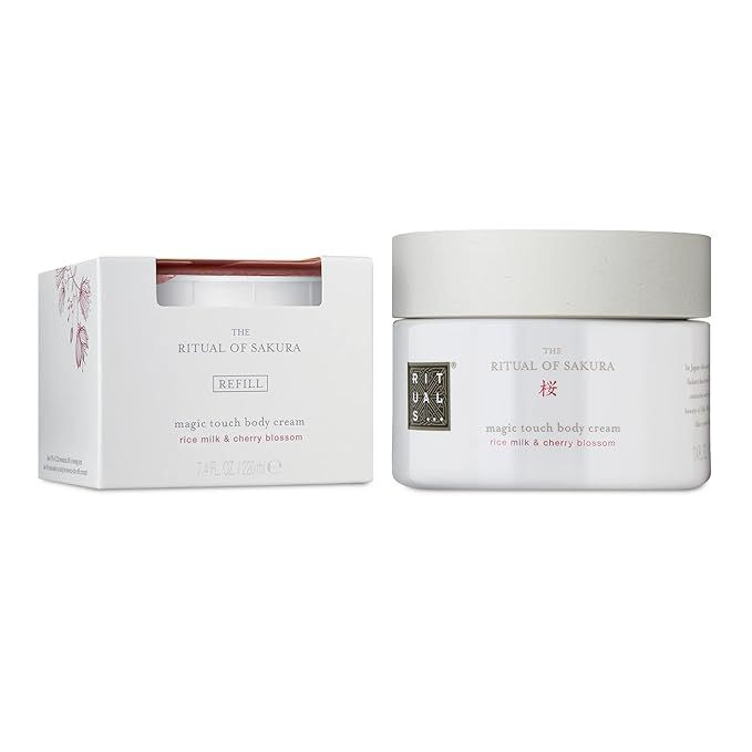 RITUALS Sakura Body Cream & Refill Set - Moisturizing Cream with Antioxidants, Sunflower Oil, Ric... | Amazon (US)