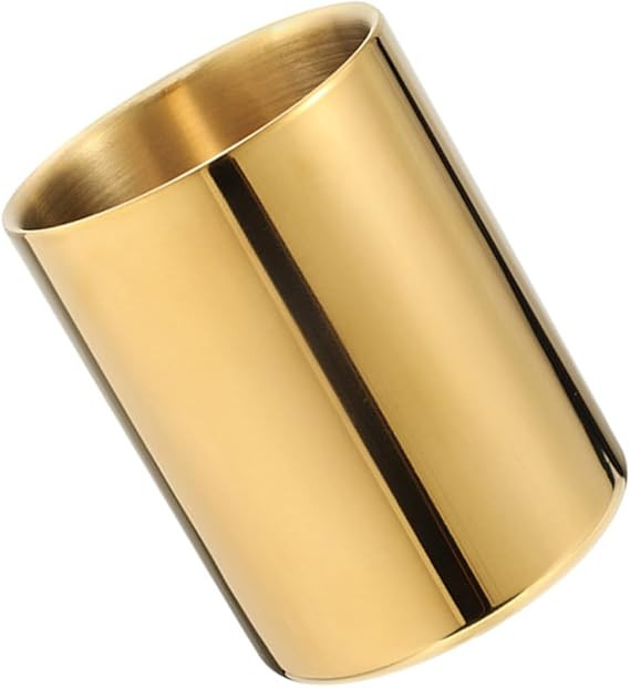 NUOBESTY Stainless Steel Vase Paintbrush Organizer Pencil Holder Desktop Pen Containers Desktop C... | Amazon (US)