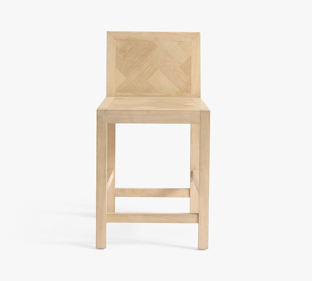 Blair Herringbone Counter Stool | Pottery Barn (US)
